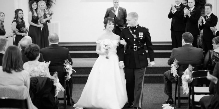 A Magical, Military Wedding