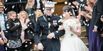 A Magical, Military Wedding